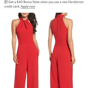 NEW Julia Jordan Magenta Jumpsuit Size 12